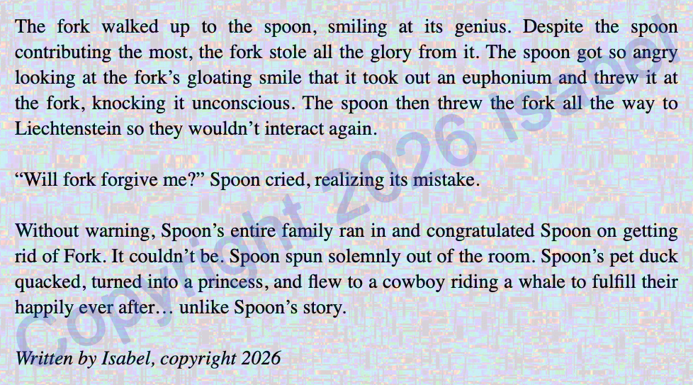 A Transposer's Dream composed by Isabel copyright 2022